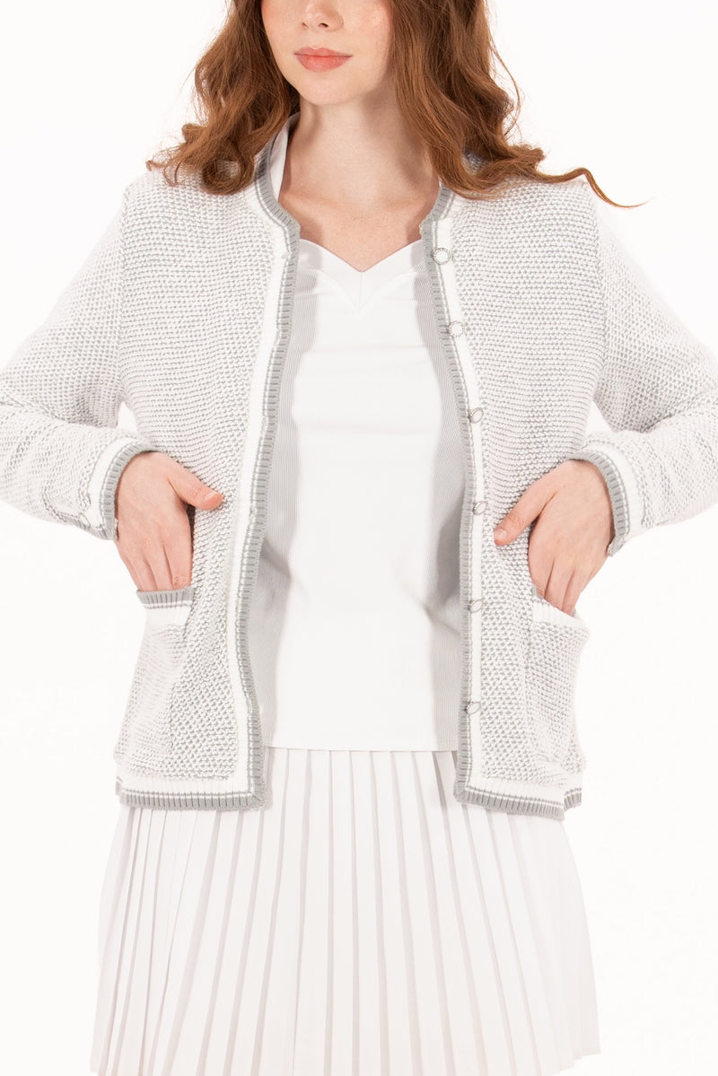 Boucle Knit Jacket