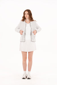 Boucle Knit Jacket