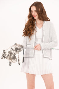 Boucle Knit Jacket