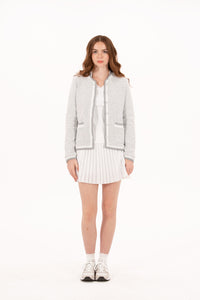 Boucle Knit Jacket