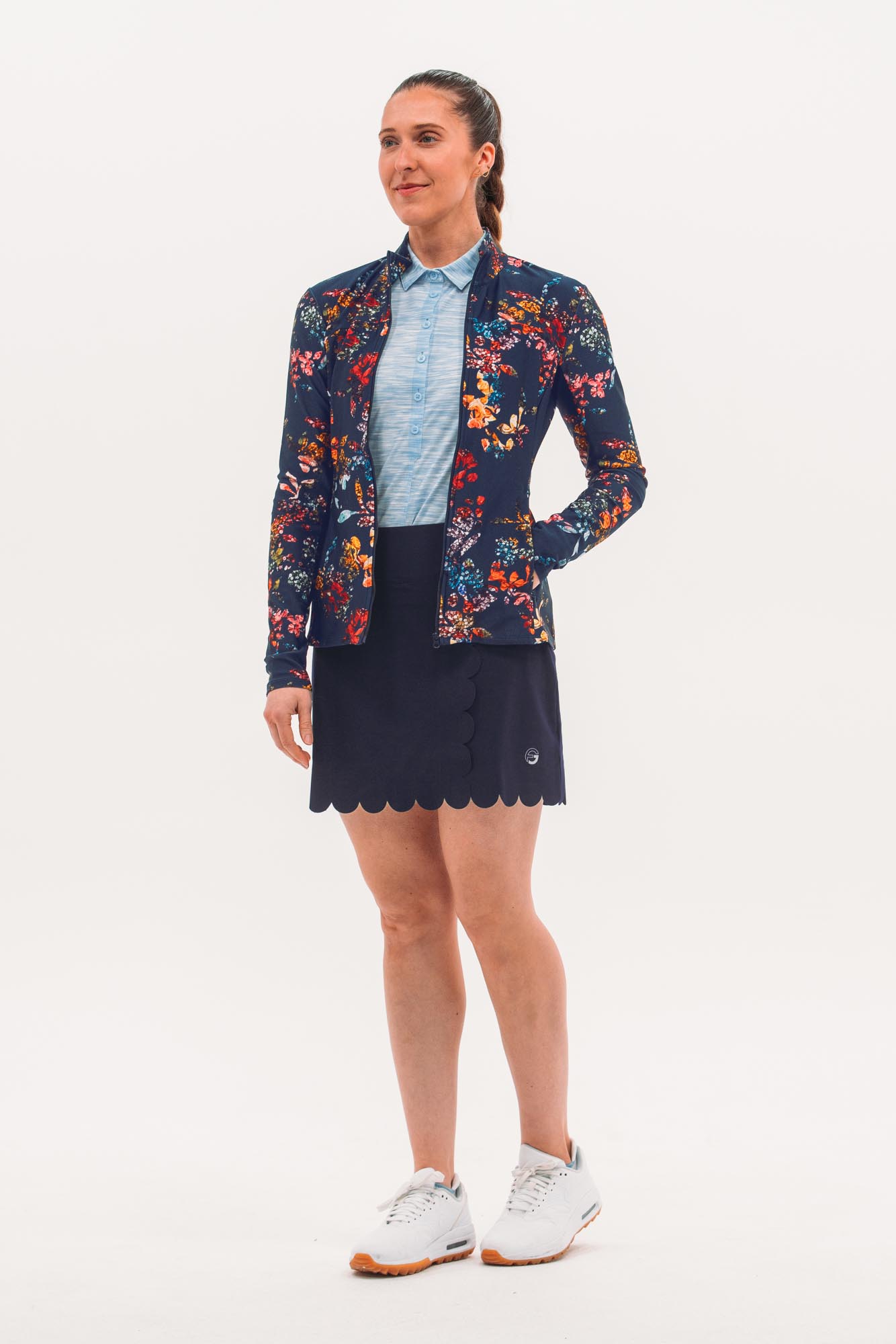 Core Scallop Hem Skirt – Foray Golf