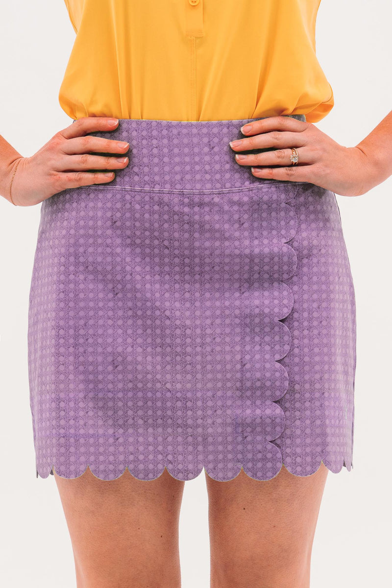 Core Scallop Hem Skirt – Foray Golf1