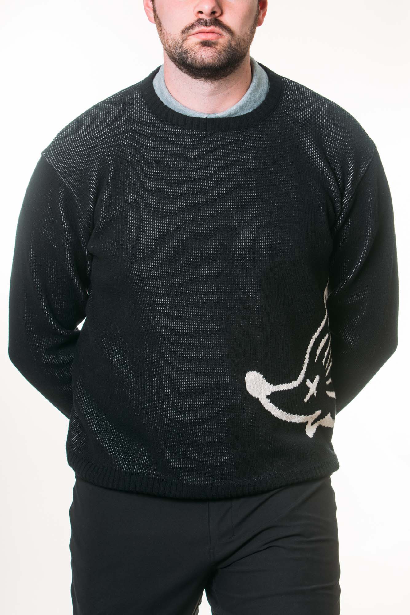 FORAY GOLF ✕ CLUB HAUS　クルーネックニット　ウェッジホッグ Foray x Clubhaus | Wedgehog Sweater – Foray Golf