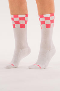 White/Coral