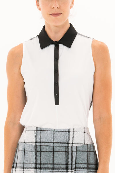 Core SL Plaid Print Polo