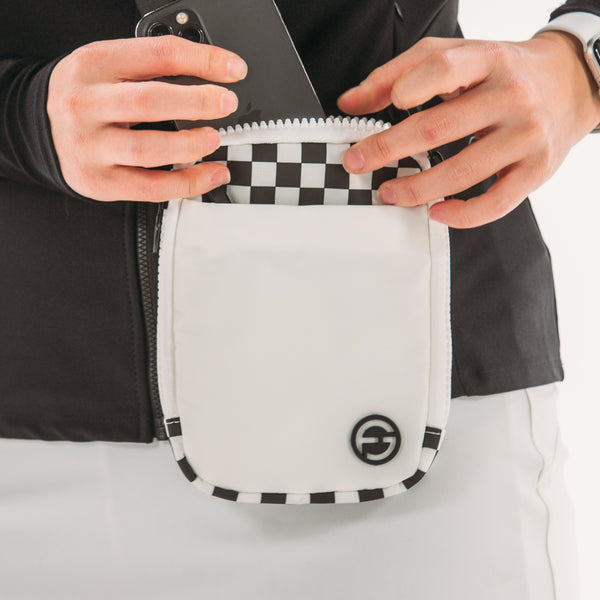 White/Black Check