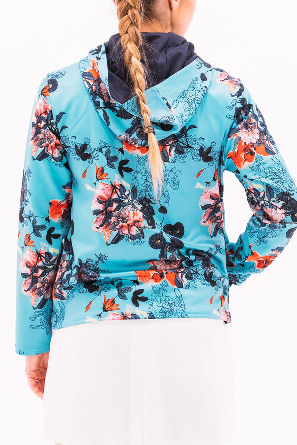 Blue Ground Floral