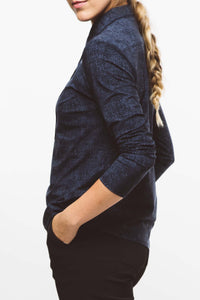 Blue/Black Twill