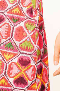 Geo Stitch Skirt (17”)