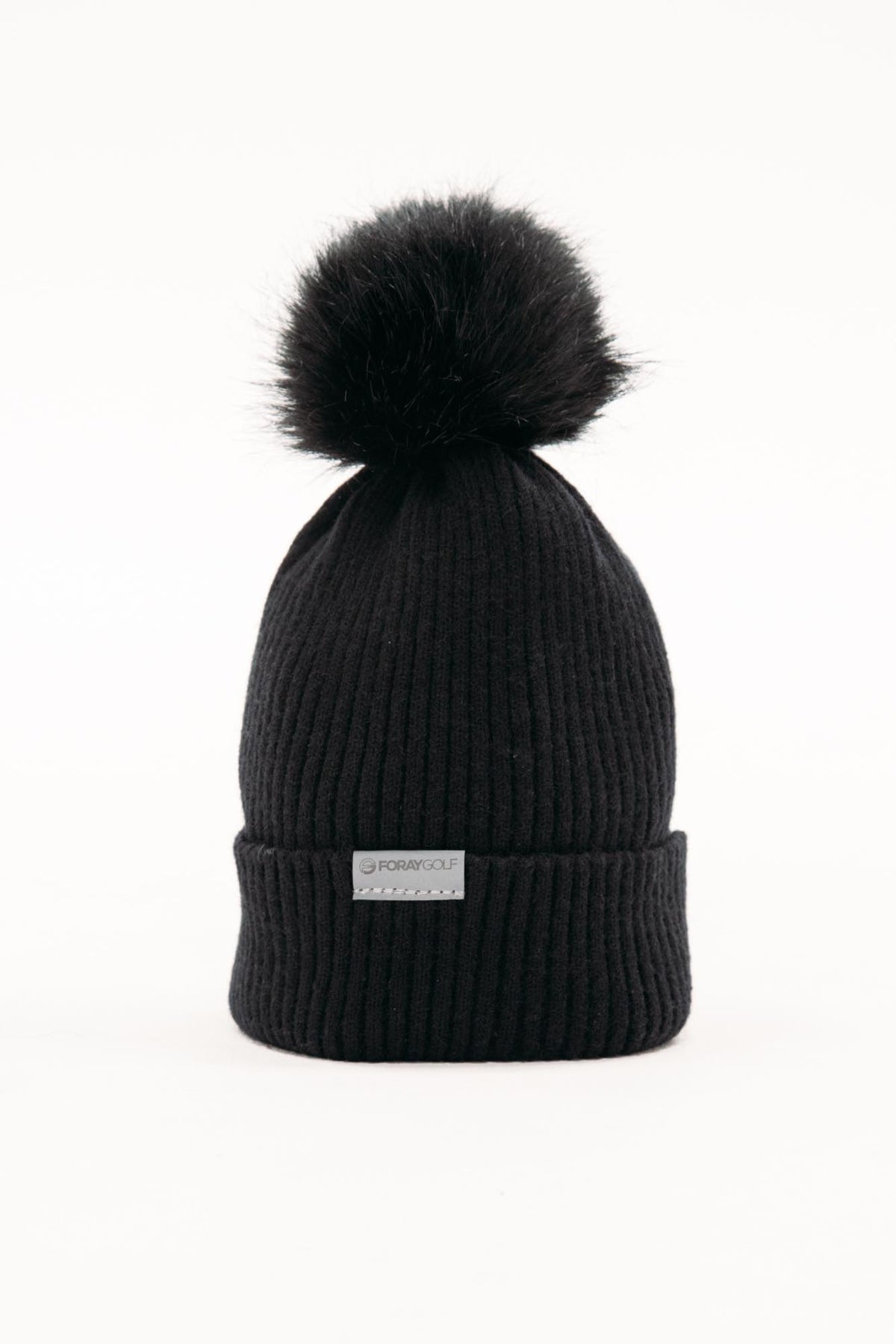 Club Monaco Wool Pom Pom Beanie Black Black Wool Beanie with Pom Pom - Hats & Beanies for Women  main image 2