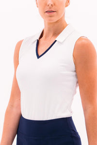 White/Navy